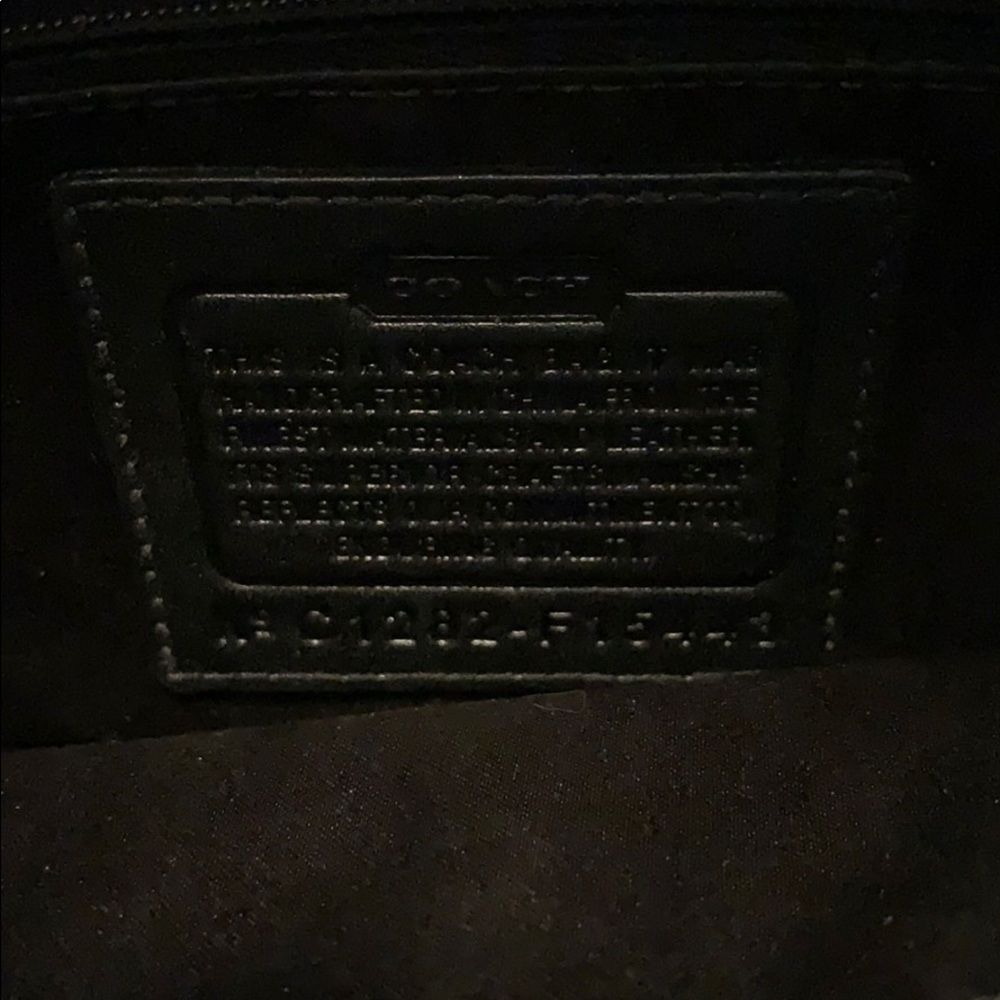 Coach Black Purse - Picture 4 of 5